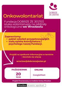 Onkowolontariat we Wrocławiu